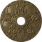 Ekena Millwork Norwich Ceiling Medallion (Fits Canopies up to 4 1/2"), 18"OD x 3 1/2"ID x 1 3/8"P, Mississippi Mud CM18NOMMF - alternate 1